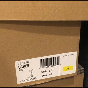 Born Rust Distressed Tall Boots